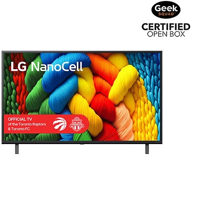 Open Box - LG 65" NANO80AUA Series NanoCell AI NANO80 4K UHD HDR LED Smart TV (65NANO80AUA) - 2025