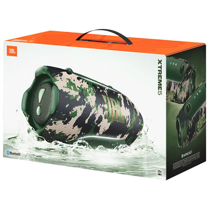 Haut-parleur sans fil Bluetooth étanche Xtreme 5 de JBL - Camouflage