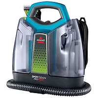 Nettoyeur portatif en profondeur pour tapis et tissus SpotClean ProHeat de Bissell - Sarcelle/Titane
