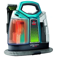 Nettoyeur portatif en profondeur pour tapis et tissus SpotClean ProHeat de Bissell - Sarcelle/Titane
