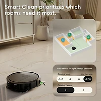 iRobot Roomba Plus 575 Combo Robot Vacuum & Mop for Multi-Surface with Auto Wash Self-Emptying Dock, Smart Mapping, Wi-Fi, LiDAR - Black