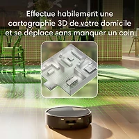 iRobot Roomba Max 775 Combo Robot Vacuum & Mop for Multi-Surface with Auto Wash Self-Emptying Dock, Wi-Fi - Black