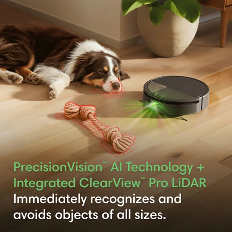 iRobot Roomba Max 775 Combo Robot Vacuum & Mop for Multi-Surface with Auto Wash Self-Emptying Dock, Wi-Fi - Black