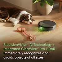 iRobot Roomba Max 775 Combo Robot Vacuum & Mop for Multi-Surface with Auto Wash Self-Emptying Dock, Wi-Fi - Black