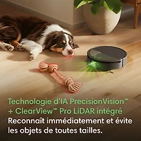 iRobot Roomba Max 775 Combo Robot Vacuum & Mop for Multi-Surface with Auto Wash Self-Emptying Dock, Wi-Fi - Black