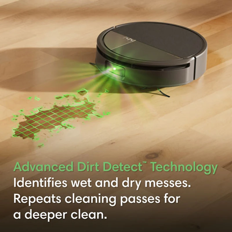 iRobot Roomba Max 775 Combo Robot Vacuum & Mop for Multi-Surface with Auto Wash Self-Emptying Dock, Wi-Fi - Black