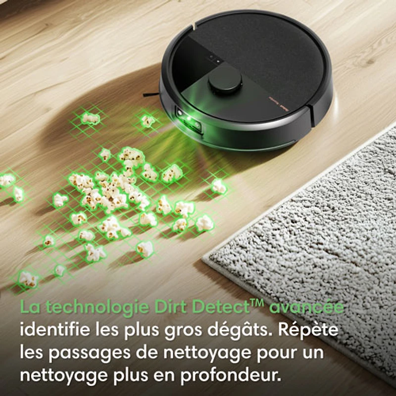 iRobot Roomba Max 715 Robot Vacuum & Mop with Auto-Emptying Dock, Smart Mapping, Wi-Fi, Obstacle Avoidance - Black
