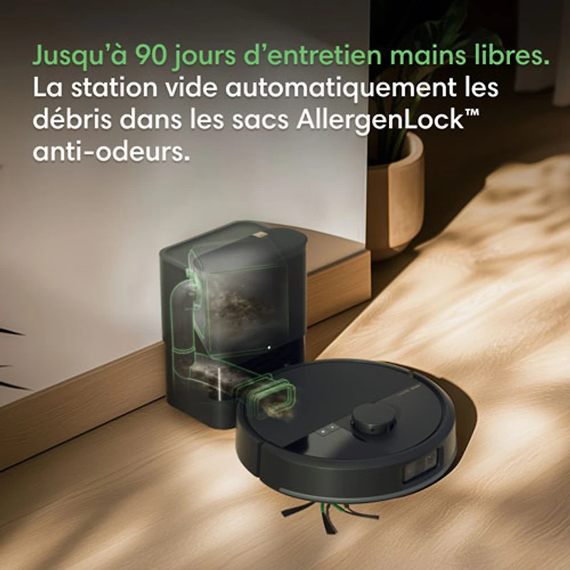 iRobot Roomba Max 715 Robot Vacuum & Mop with Auto-Emptying Dock, Smart Mapping, Wi-Fi, Obstacle Avoidance - Black