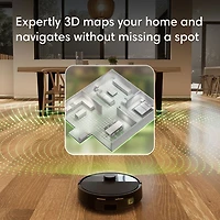 iRobot Roomba Max 715 Robot Vacuum & Mop with Auto-Emptying Dock, Smart Mapping, Wi-Fi, Obstacle Avoidance - Black