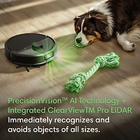 iRobot Roomba Max 715 Robot Vacuum & Mop with Auto-Emptying Dock, Smart Mapping, Wi-Fi, Obstacle Avoidance - Black