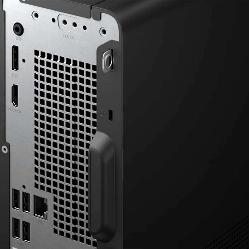 Ordinateur de bureau mince OmniDesk de HP - Argent météore/Noir (Ryzen 3 110 d'AMD/mémoire vive de 8 Go/SSD 512 Go) - Exclusivité BestBuy