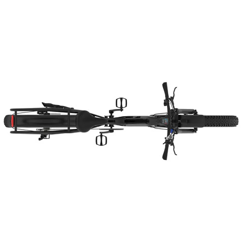 Vélo électrique à gros pneus SF5 de Blutron (moteur 500 W/autonomie jusqu'à 95 km/vitesse maximale 32 km/h) - Noir mat