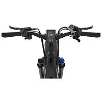 Vélo électrique à gros pneus SF5 de Blutron (moteur 500 W/autonomie jusqu'à 95 km/vitesse maximale 32 km/h) - Noir mat