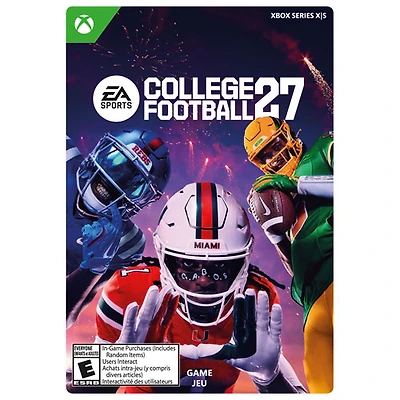 College Football 27 (XBOX Series X|S) - Digital Download