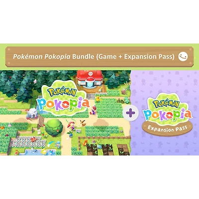 Ensemble Pokémon Pokopia (Switch 2) – Téléchargement numérique