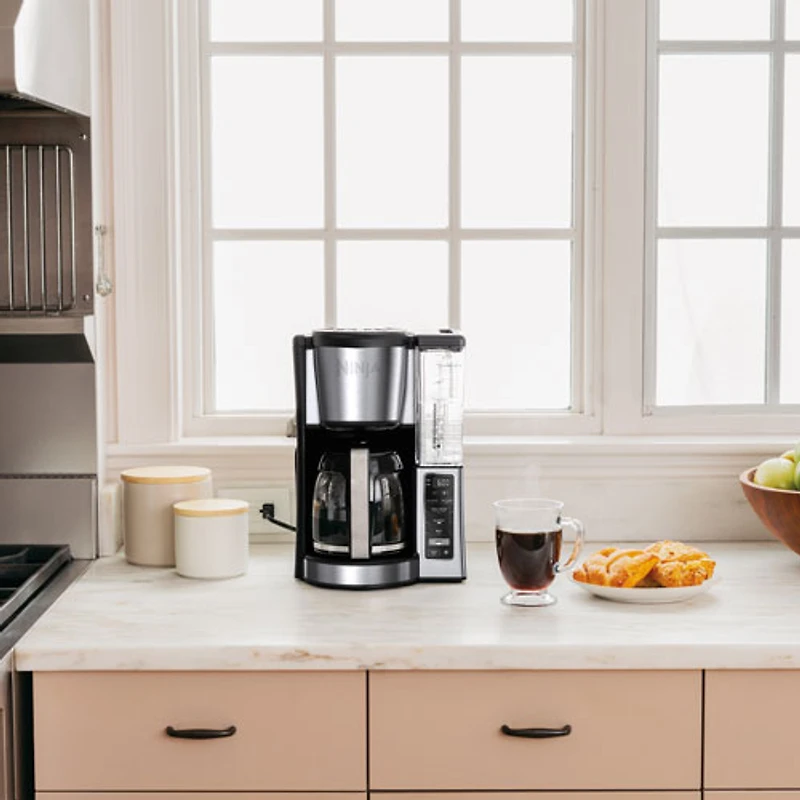 Ninja Programmable Drip Coffee Maker - 12-Cup - Stainless Steel/Black