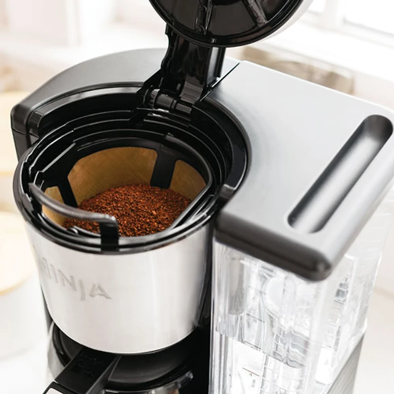 Ninja Programmable Drip Coffee Maker - 12-Cup - Stainless Steel/Black