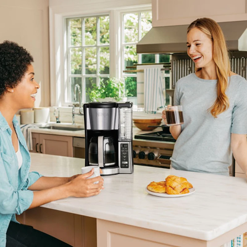 Ninja Programmable Drip Coffee Maker - 12-Cup - Stainless Steel/Black