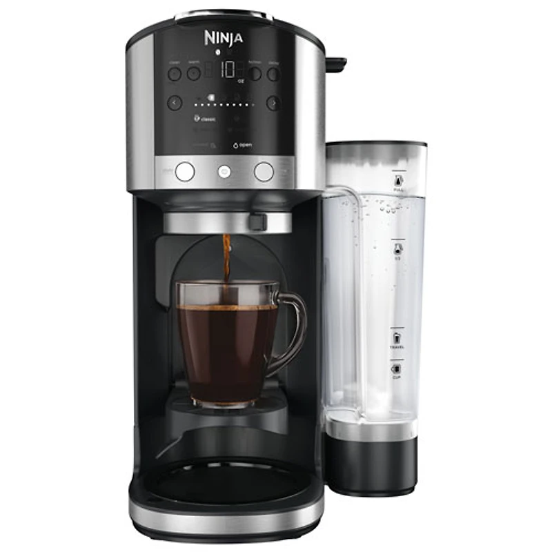 Ninja DualBrew Coffee Grounds & Pods Coffee Maker - 12-Cup - Stainless Steel/Black