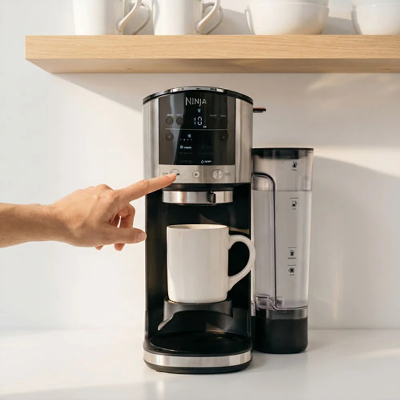 Ninja DualBrew Coffee Grounds & Pods Coffee Maker - 12-Cup - Stainless Steel/Black