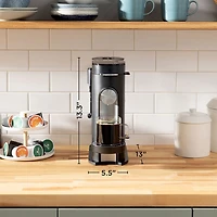 Ninja Single-Serve Pods & Grounds Specialty Coffee Maker - 3-Cup - Stainless Steel/Black