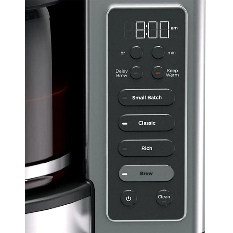 Ninja Fresh Brew Programmable Drip Coffee Maker - 14-Cup - Stainless Steel/Black