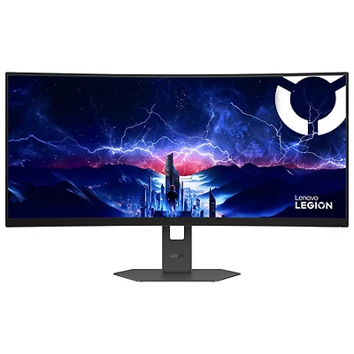 Moniteur de jeu incurvé DEL AV WQHD gris à gris 1 ms 240 Hz 34 po FreeSync de Lenovo (68F6GACBUS) - Noir éclipse - Exclusivité Best Buy