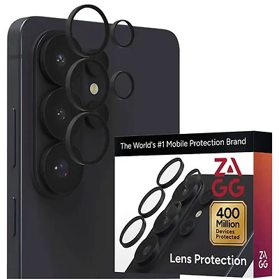 Protecteur de lentille Glass Elite InvisibleShield Hoops de Zagg pour Galaxy S26 Ultra