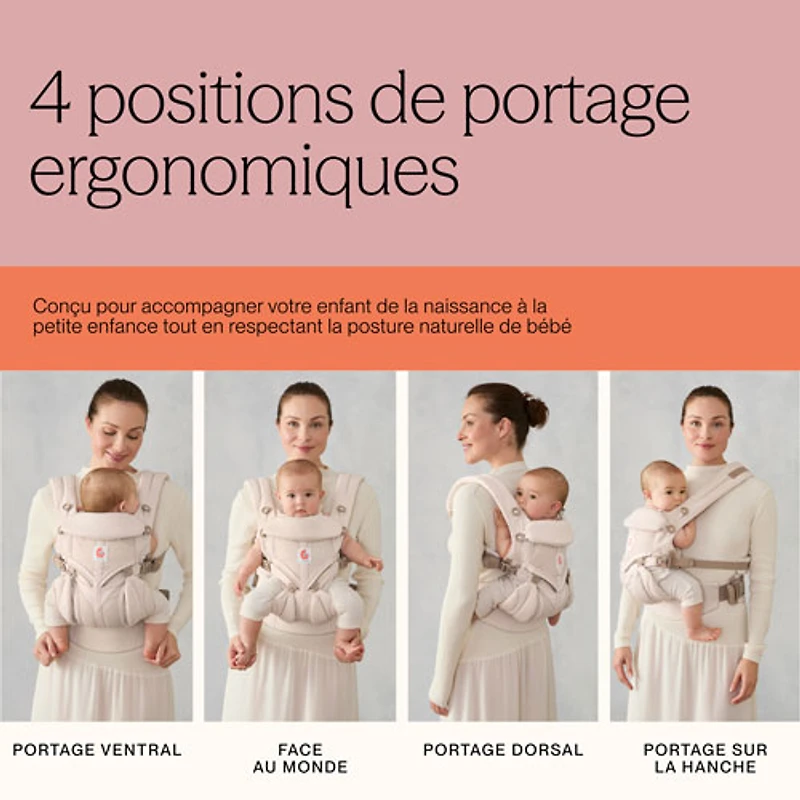 Ergobaby Omni Classic Mesh Four Position Baby Carrier - Camel