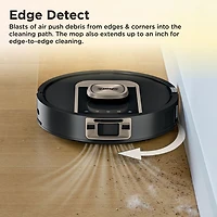 Aspirateur robot à vadrouille sans fil et sans sac avec vidage automatique et cartographie intelligente PowerDetect ThermaCharged de Shark