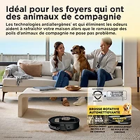Aspirateur robot à vadrouille sans fil et sans sac avec vidage automatique et cartographie intelligente PowerDetect ThermaCharged de Shark