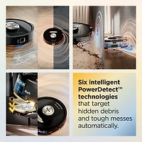Aspirateur robot à vadrouille sans fil et sans sac avec vidage automatique et cartographie intelligente PowerDetect ThermaCharged de Shark