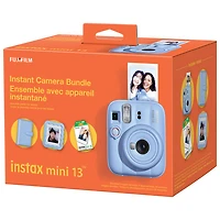 Fujifilm Instax Mini 13 Instant Camera Bundle - Frost Blue