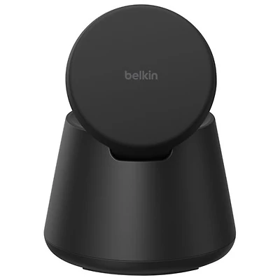 Belkin UltraCharge 3-in-1 25W Qi2 Wireless Magnetic Charging Stand - Black