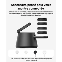 Belkin UltraCharge 3-in-1 25W Qi2 Wireless Magnetic Charging Stand - Black