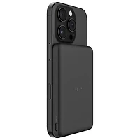 Belkin BoostCharge Slim 5000 mAh Magnetic Wireless Power Bank with Magsafe Qi - Black