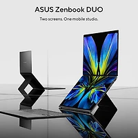 ASUS Zenbook DUO 14" OLED Touchscreen Laptop - Moher Grey (Intel Core Ultra X9 378H/32GB RAM/1TB SSD/Windows 11)