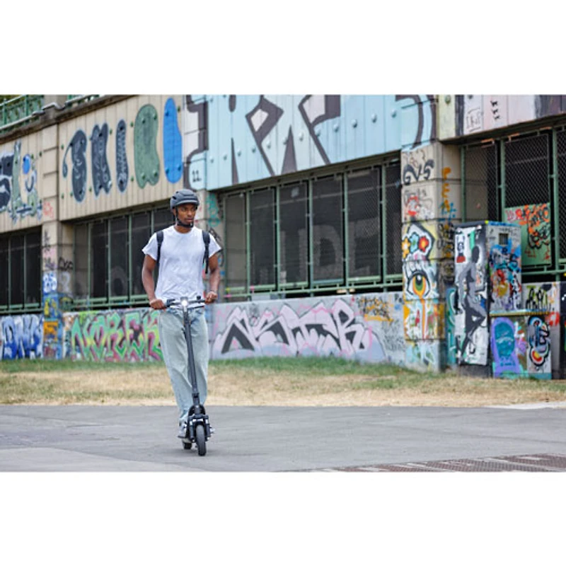 NIU KQi 100F Electric Scooter (300W Motor / Up to 29km Range / 28km/h Top Speed) - Grey