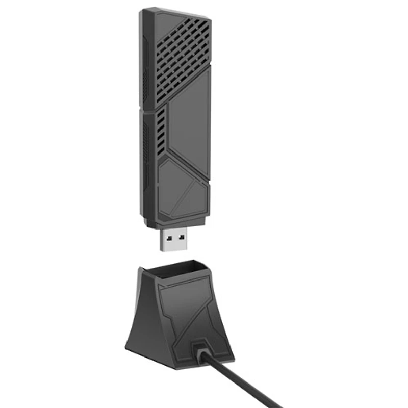 ASUS ROG Wireless BE6500 Tri-Band Wi-Fi 7 USB Adapter (ROG USB-BE92)