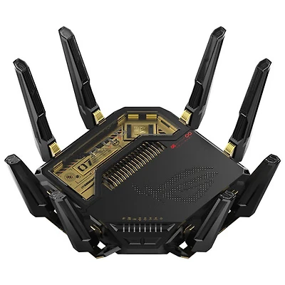 ASUS ROG Rapture Wireless BE30000 Band Wi-Fi 7 Router (GT-BE98 PRO) 20th Edition