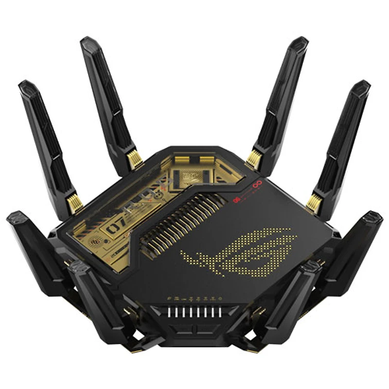 ASUS ROG Rapture Wireless BE30000 Band Wi-Fi 7 Router (GT-BE98 PRO) 20th Edition