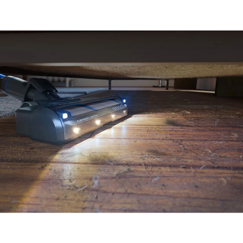 Bissell PowerClean FurFinder Cordless Stick Vacuum for Pet Hair with 40min Runtime, Light - Blue