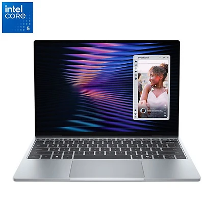 Ordinateur portable à écran tactile XPS 13 13,4 po Dell - Sky (Intel Core 5 320 / 8 Go de mémoire vive / SSD de 512 Go / Windows 11 Famille)