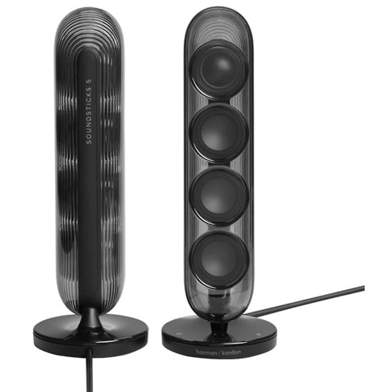 Harman Kardon SoundSticks 5 Bluetooth Wireless Speaker - Black