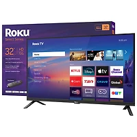 Roku 32" R2 Select Series 720p HD Dolby Atmos LED Roku OS Smart TV (32R2E5CA) - 2026 - Great for Streaming