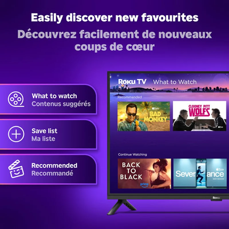 Roku 32" R3 Select Series 1080p HD Dolby Atmos LED Roku OS Smart TV (32R3E5CA) - 2026 - Great for Streaming