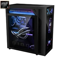 ASUS ROG GM1000TY Gaming PC (AMD Ryzen 9 9950X3D/64GB RAM/2TB SSD/GeForce RTX 5080 ROG OC/Windows 11) - Only at Best Buy