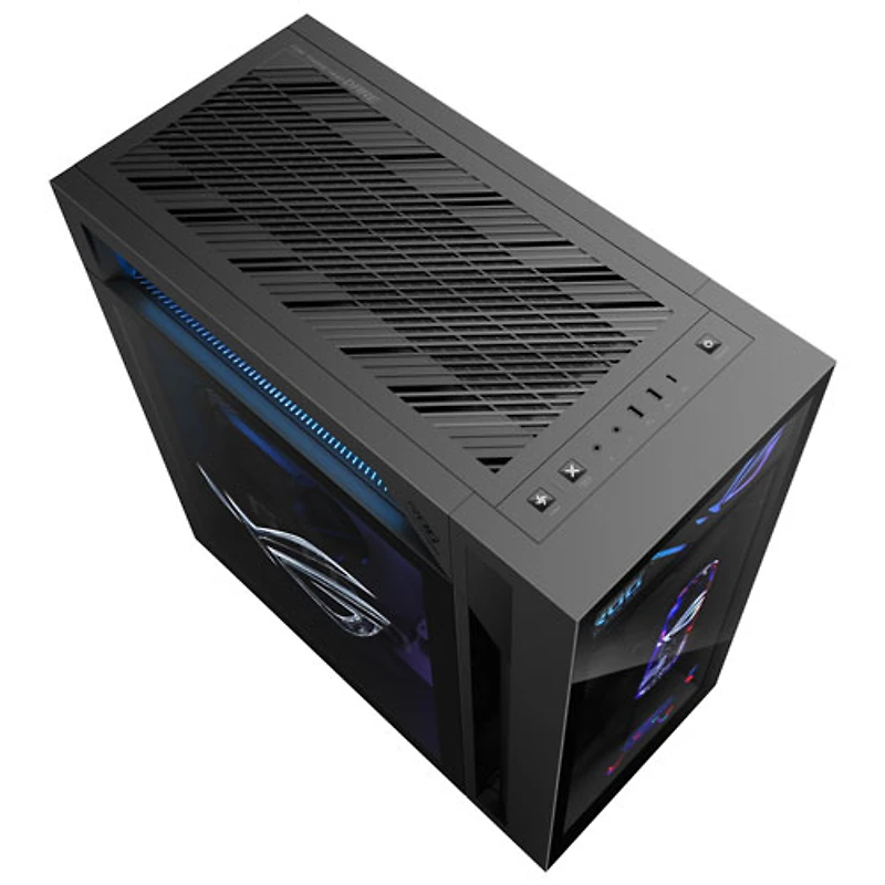 ASUS ROG GM1000TY Gaming PC (AMD Ryzen 9 9950X3D/64GB RAM/2TB SSD/GeForce RTX 5080 ROG OC/Windows 11) - Only at Best Buy