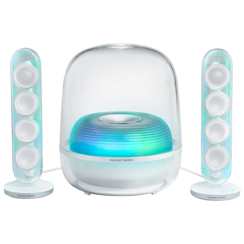 Harman Kardon SoundSticks 5 Bluetooth Wireless Speaker - White
