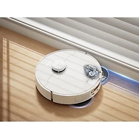 Aspirateur robot à vadrouille sans fil avec cartographie intelligente et autonomie de 200 min P10 Pro Ultra Gen 2 de Mova - Blanc